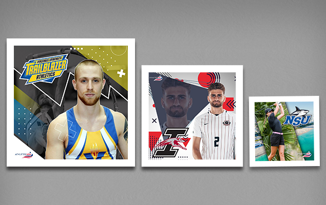 Digital Design Project for Athlete Promotion - Collage 2